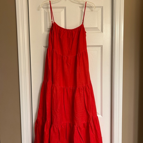 marlo holiday season dress Marlo Wonderland Embroidered Dress Red / 9-10